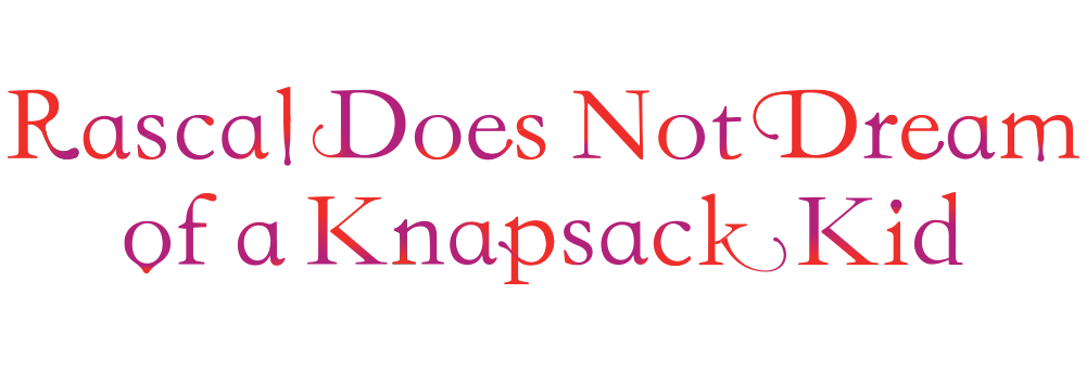 Rascal Does Not Dream of a Knapsack Kid